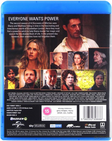 A Discovery of Witches Season 2 (Księga czarownic) [2xBlu-Ray]