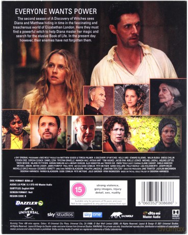 A Discovery of Witches Season 2 (Księga czarownic) [2xBlu-Ray]