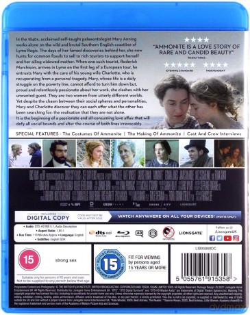 Ammonite [Blu-Ray]