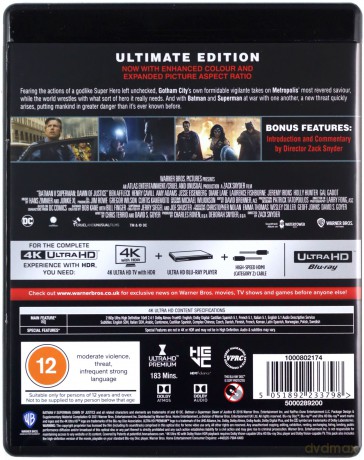 Batman kontra Superman: Świt sprawiedliwości [Blu-Ray 4K]+[Blu-Ray]