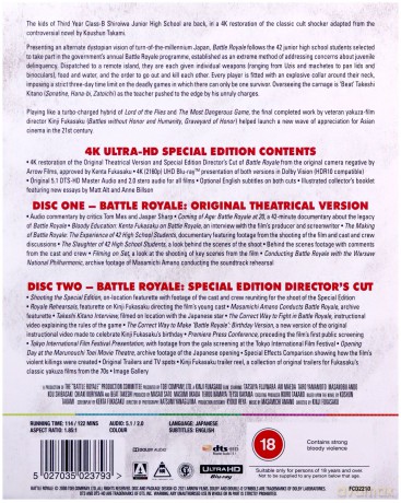 Battle Royale [Blu-Ray 4K]+[Blu-Ray]