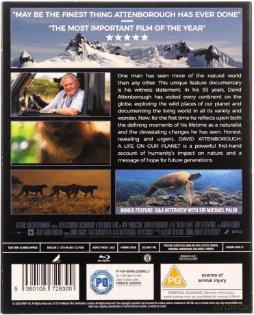 David Attenborough: A Life on Our Planet (David Attenborough: Życie na naszej planecie) [Blu-Ray]