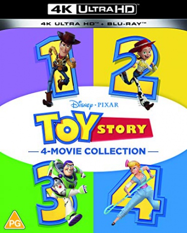 Disney and Pixar's Toy Story 1-4 [Blu-Ray]