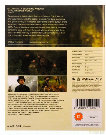 First Cow (Pierwsza krowa) [Blu-Ray]