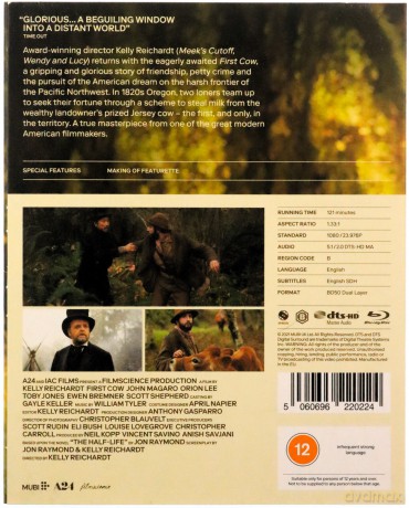 First Cow (Pierwsza krowa) [Blu-Ray]