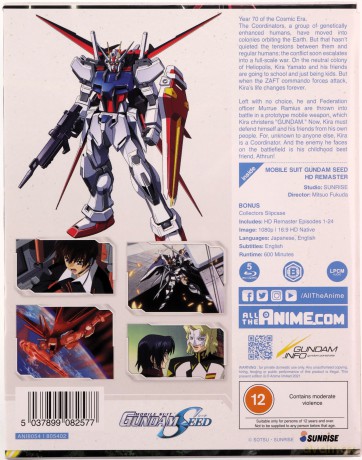Gundam Seed - HD Remaster - Part 1 (Limited) [5xBlu-Ray]
