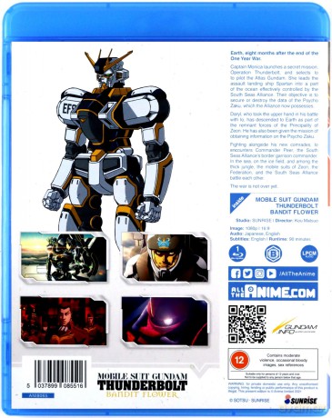 Gundam Thunderbolt: Bandit Flower [Blu-Ray]