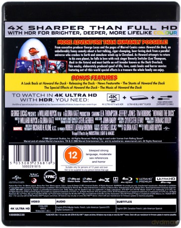 Howard The Duck (Kaczor Howard) [Blu-Ray 4K]+[Blu-Ray]
