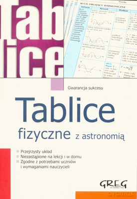 Tablice Fizyczne Z Astronomią [KSIĄŻKA]