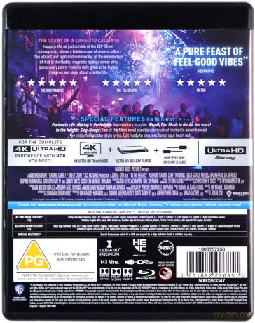 In The Heights (In the Heights: Wzgórza marzeń) [Blu-Ray 4K]+[Blu-Ray]