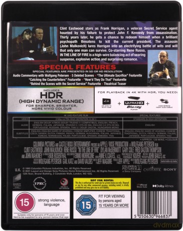 Na linii ognia [Blu-Ray 4K]