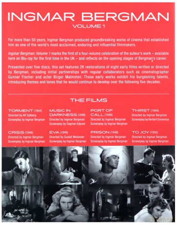 Ingmar Bergman Vol. 1 [5xBlu-Ray]