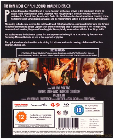 Just A Gigolo (Zwyczajny żigolo) [Blu-Ray]