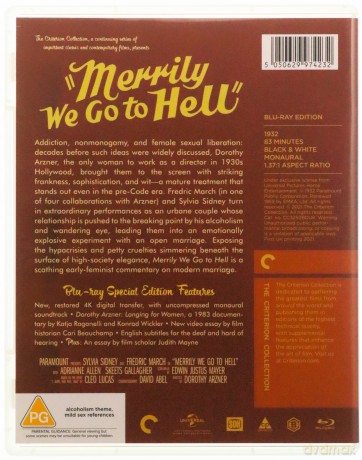 Merrily We Go To Hell (1932) (Criterion Collection) (Blaski i cienie miłości) [Blu-Ray]
