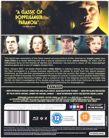 Mr. Klein (Vintage World Cinema) (Pan Klein) [Blu-Ray]