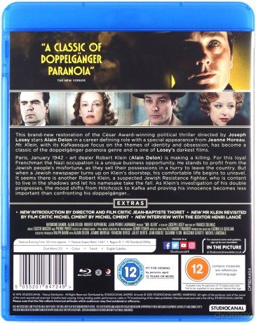 Mr. Klein (Vintage World Cinema) (Pan Klein) [Blu-Ray]