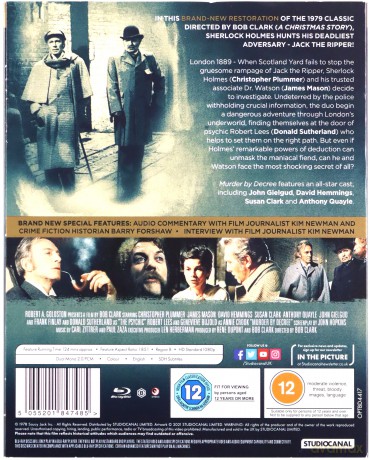 Murder By Decree (Morderstwo na zamówienie) [Blu-Ray]