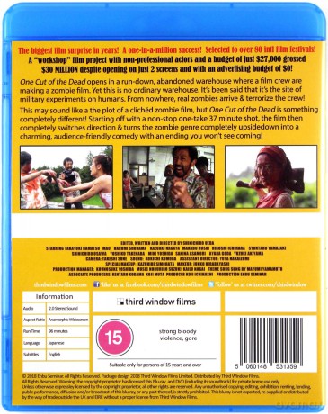 One Cut Of The Dead (Jednym cięciem) [Blu-Ray]