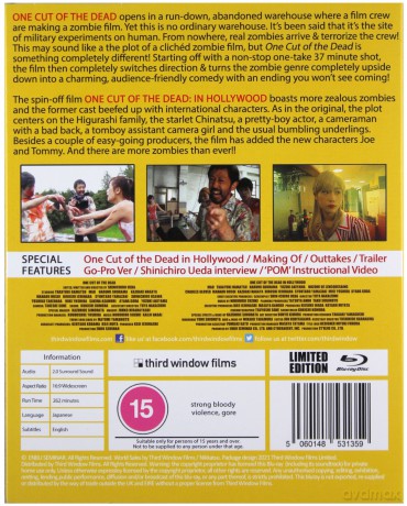 One Cut Of The Dead (Jednym cięciem) [Blu-Ray]