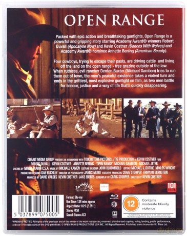 Open Range (Bezprawie) [Blu-Ray]