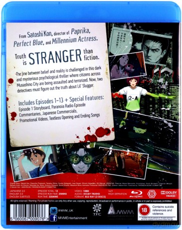 Paranoia Agent [Blu-Ray]