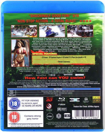 Piranha 3D (Pirania) [Blu-Ray]
