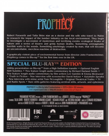 Prophecy (Eureka Classics) (Przepowiednia) [Blu-Ray]