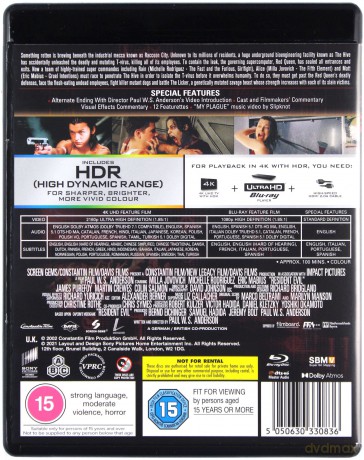 Resident Evil (2002) [Blu-Ray 4K]+[Blu-Ray]