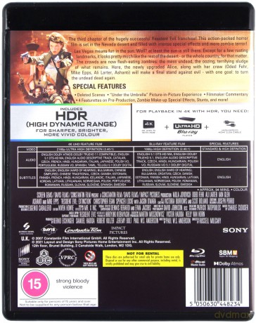 Resident Evil: Zagłada [Blu-Ray 4K]+[Blu-Ray]