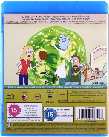 Rick and Morty: Season 1 [Blu-Ray]