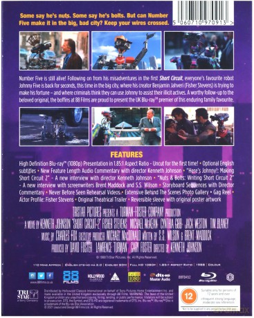 Short Circuit 2 (Krótkie spięcie 2) [Blu-Ray]