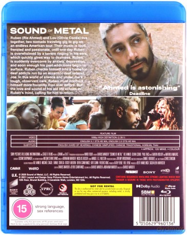 Sound of Metal [Blu-Ray]