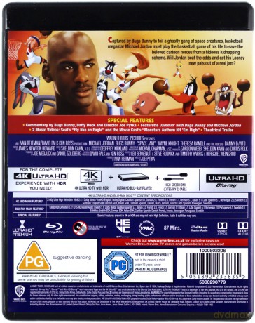 Space Jam (Kosmiczny mecz) [Blu-Ray 4K]+[Blu-Ray]