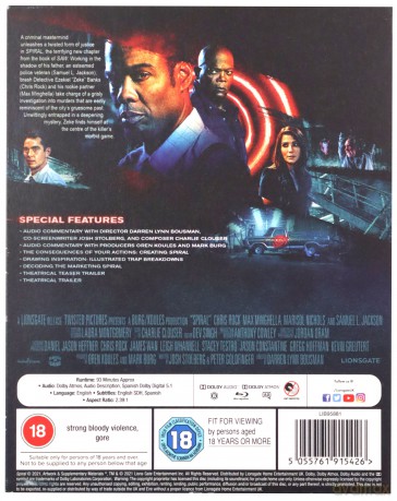 Spiral: From The Book Of Saw (Spirala: Nowy rozdział serii Piła) [Blu-Ray]