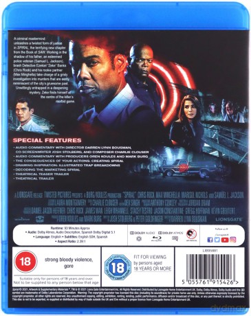 Spiral: From The Book Of Saw (Spirala: Nowy rozdział serii Piła) [Blu-Ray]