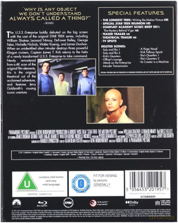 Star Trek: The Motion Picture [Blu-Ray]