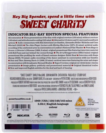 Sweet Charity (Słodka Charity) [Blu-Ray]