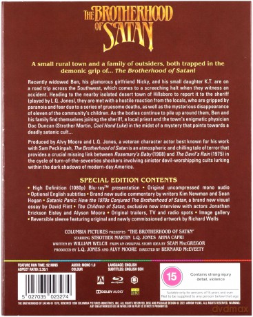 The Brotherhood of Satan (Bractwo szatana) [Blu-Ray]