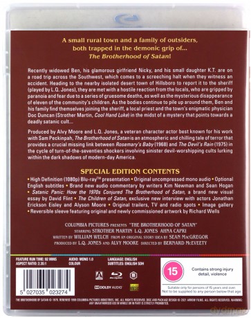 The Brotherhood of Satan (Bractwo szatana) [Blu-Ray]