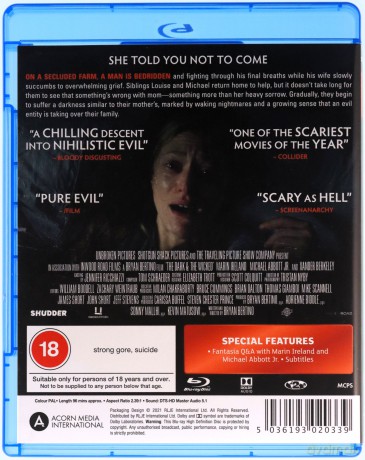 The Dark and the Wicked (Szept i mrok) [Blu-Ray]