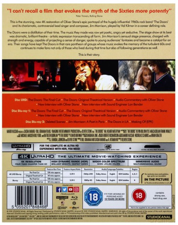The Doors - The Final Cut [3xBlu-Ray]