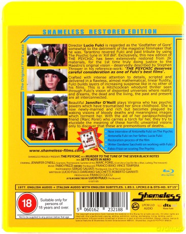 The Psychic (Siedem czarnych nut) [Blu-Ray]