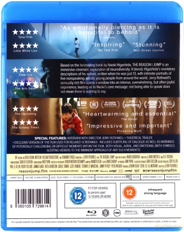 The Reason I Jump (Dlaczego podskakuję) [Blu-Ray]