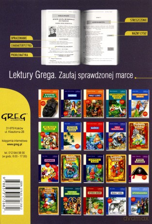 Dym Lektura Wydanie Z Opracowaniem - Maria Konopnicka [KSIĄŻKA]