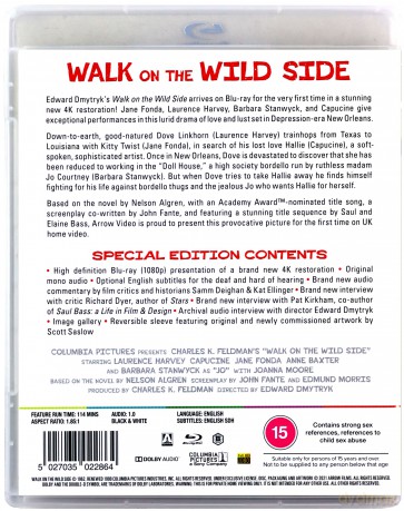 Walk on the Wild Side [Blu-Ray]