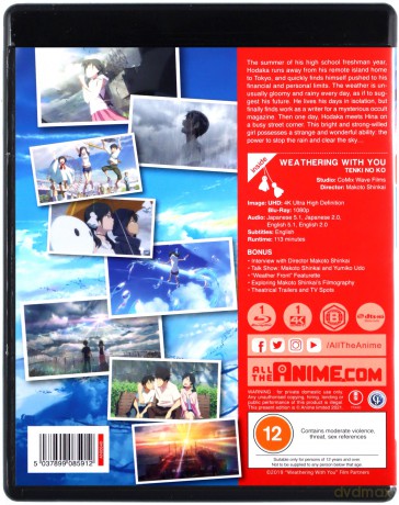 Weathering With You [Blu-Ray 4K]+[Blu-Ray]