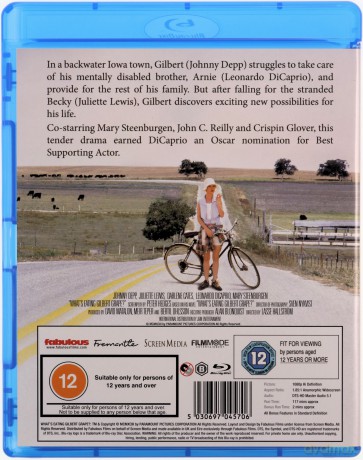 What's Eating Gilbert Grape (Co gryzie Gilberta Grape'a) [Blu-Ray]