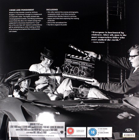 Stanley Kubrick's A Clockwork Orange (Mechaniczna pomarańcza) [KSIĄŻKA]+[DVD]