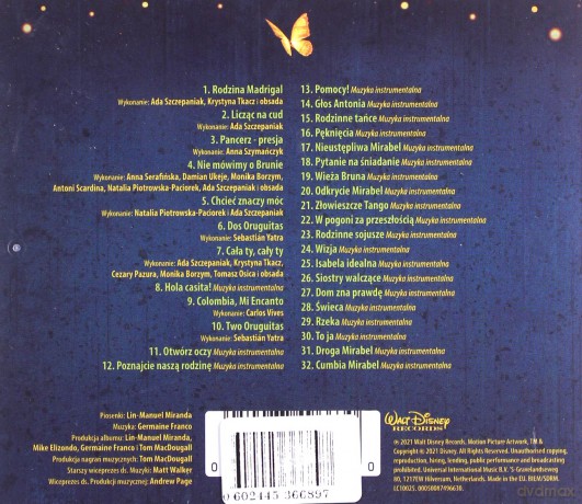 Nasze Magiczne Encanto soundtrack [CD]