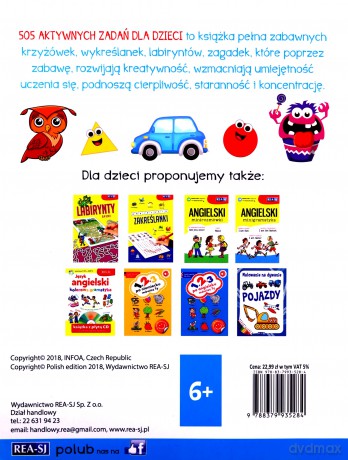 505 aktywnych zadań dla dzieci [KSIĄŻKA]